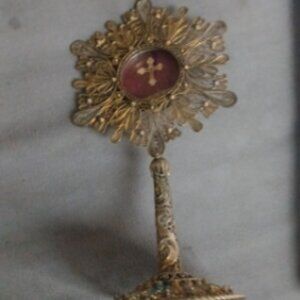 old vintage monstrance